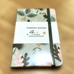 Starbucks Rewards 4주년 기념 노트 Moleskine