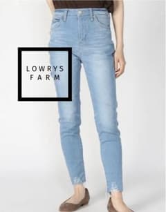 LOWRYS FARM ローリーズファーム スキニー ブルーのサムネイル