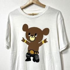武藤敬司 武藤ベアー Tシャツ L ホワイト プロレス MUTO BEAR - メルカリ