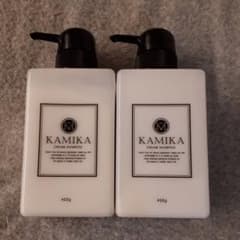 カミカ 黒髪クリームシャンプー KAMIKA 400g　2本セットのサムネイル
