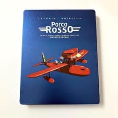 한정 스틸북 사양 홍의 돼지 북미판 Blu-ray 지브리 영어