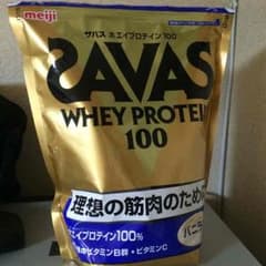 ザバス ホエイプロテイン バニラ味のサムネイル