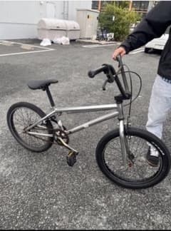 シルバー BMXバイク 小径ホイール - メルカリ