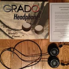 松本様専用GRADO グラド ヘッドフォン SR60 i (プラグ処理済み)のサムネイル