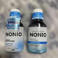 【未開封品】NONIO マウスウォッシュ クリアハーブミント 2本セットのサムネイル