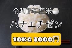 【令和7年産米】近江米 滋賀県産 ハナエチゼン 10kgのサムネイル