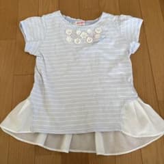 mezzo piano Tシャツ 140cm ボーダーのサムネイル