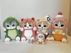 モフサンド　ぬいぐるみ5点　めじるしアクセサリー2点　セットのサムネイル