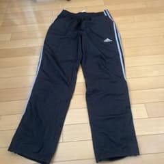 adidas 黒ピステパンツ サイドストライプのサムネイル