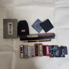 書道用具セット 硯　文鎮　筆　墨のサムネイル