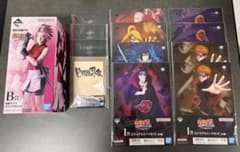 NARUTO 1번 복권 풍영탈환편 B상 사쿠라+하위상 정리 판매