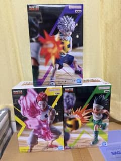 HUNTER×HUNTERフィギュア ゴン キルア ヒソカ G.I.編 HUNTER×HUNTER G.I編 ドッジボール フィギュア コンプ3点セット - メルカリ