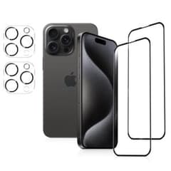iPhone 15 Pro Max 대응 유리 필름 상처 방지 비산 방지