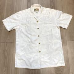 PARADISE FOUND ホワイト　アロハシャツのサムネイル