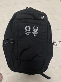 アシックス 東京五輪2020 バックパック 黒 25L 関係者限定品 - メルカリ