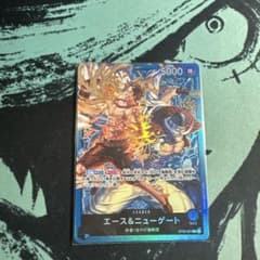 ワンピースカード エース＆ニューゲート リーダーパラレル | Mercari