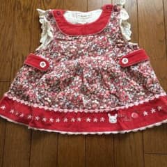 キムラタン ８０サイズ ワンピース 美品のサムネイル