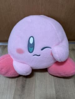タグ付】星のカービィ羊毛フェルト風超BIGぬいぐるみ（うとうと