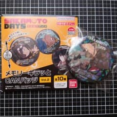 SAKAMOTO DAYS 메모리 키랏과 CAN 배지 Vol.2