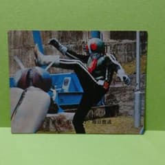 旧カルビー仮面ライダーカード 215番【ギラーコオロギの弱点】のサムネイル