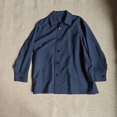 JIL SANDER ウールステッチ シャツ ジャケット 44 - メルカリ