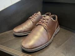 Timberland レザーシューズ ブラウン 27.5のサムネイル