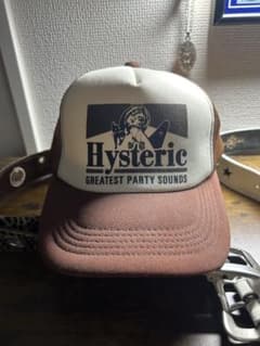 ヒステリックグラマー　メッシュキャップ　ブラウン