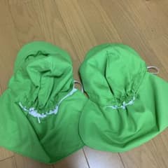カラー帽　黄緑のサムネイル