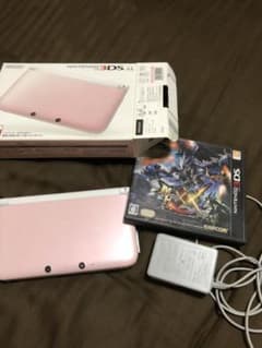 ニンテンドー3DS LL ピンク×ホワイトのサムネイル
