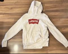 Levi's ホワイト フード付きパーカーのサムネイル