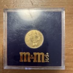 M&M's 金色コイン3．2g 公式コレクションのサムネイル