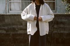 COMOLI リネンスタンドカラージャケット Salvatore Piccoloのサムネイル
