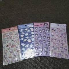 サンリオ ぷくっとシール 4種セットのサムネイル