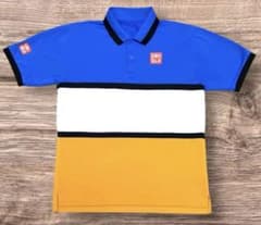 UNIQLOユニクロ 錦織圭モデル2019 全米オープン 半袖 ポロシャツ M