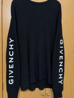 【期間限定値下げ】GIVENCHY ワッフルニット スウェット ブラック - 5