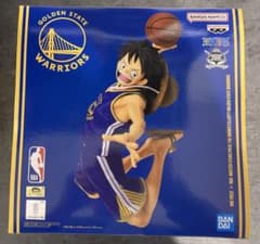 新品 ワンピースベースショップ　NBA ウォーリアーズ　ルフィ　フィギュア 新品 ワンピースベースショップ NBA ウォーリアーズ ルフィ フィギュア