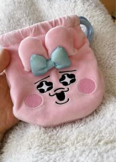 おぱんちゅうさぎ　巾着　ポーチのサムネイル