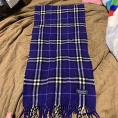 BURBERRY 100% CASHMERE マフラーのサムネイル