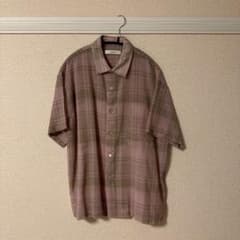 Jieda CHECK SHIRT S/S ピンク 1のサムネイル