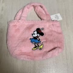 ディズニー　ミニー　トートバッグ　ランチトート　ミニトート　ピンク　海外限定