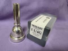 MASAKI バストロンボーンマウスピース 1G H【美品】 バストロンボーン マウスピース - メルカリ