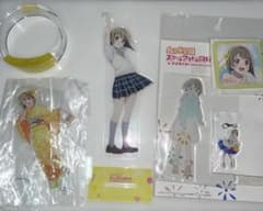 ラブライブ 虹ヶ咲学園 中須かすみ アクリルスタンド グッズセットのサムネイル