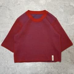 【美品】　VACANCY　リブニット　ショート丈　Y2K　平成ギャル　ストリートのサムネイル