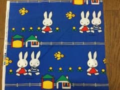 ミッフィー  青色　生地のサムネイル