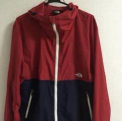 The North Face マウンテンパーカー 赤・青 L フードアウトドア - メルカリ
