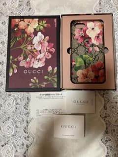 ✨未使用級 美品✨iPhone7/8/SE ケース・クーリエ GGスプリーム GUCCI iPhoneケース GGスプリーム ブルームスiPhone7.8se - メルカリ