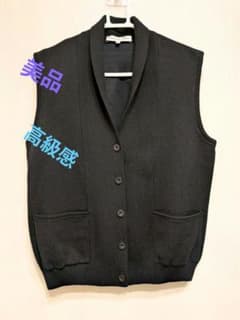 【美品】クリスチャンディオールスポーツ裏地付きウール100％ニットベストのサムネイル