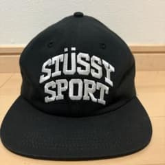 Stüssy STÜSSY SPORT キャップ ブラックのサムネイル