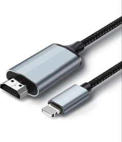 HDMIケーブル iPhone hdmi変換ケーブル2mのサムネイル