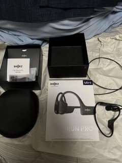 ジャンク】Shokz OpenRun Pro mini骨伝導イヤホン 全備品 - メルカリ